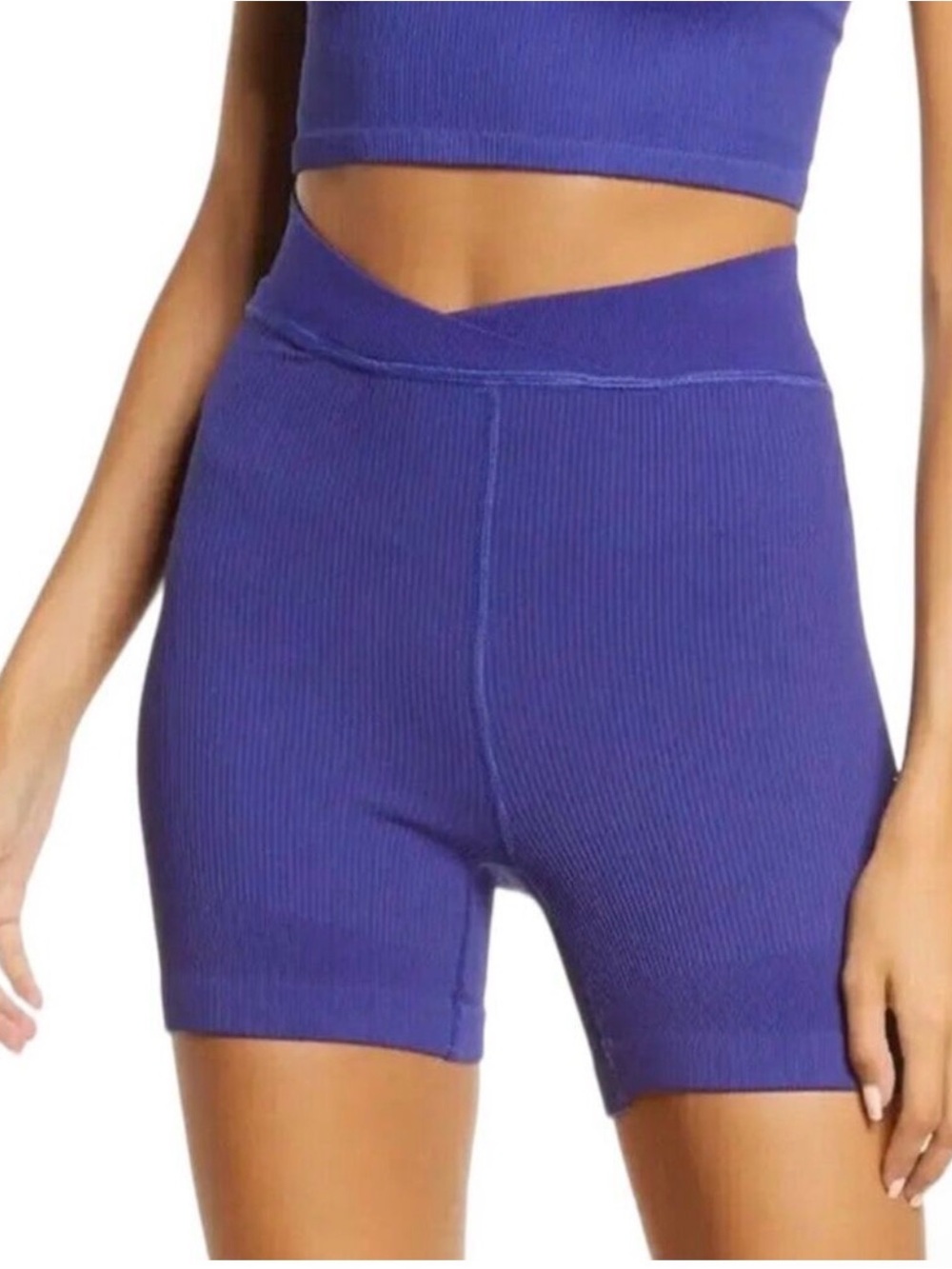 Free People Free Throw Ribbed Short - Picture 6 of 7